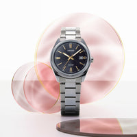 Casio Dress Men's Black Silver Watch