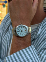 Casio Matte Men's Ice Blue Silver Watch