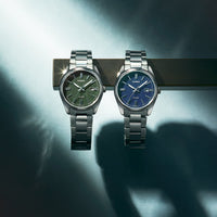 Casio Matte Men's Green Silver Watch