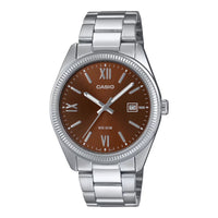 Casio Casual Unisex Brown Analogue Watch MTP-1302DD-5AVDF