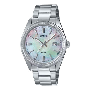 Casio Standard White Mother of Pearl Watch