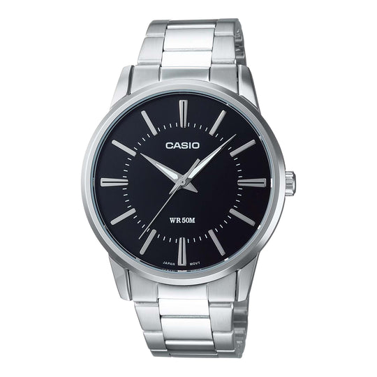 Casio Standard Men's Black Analogue Watch