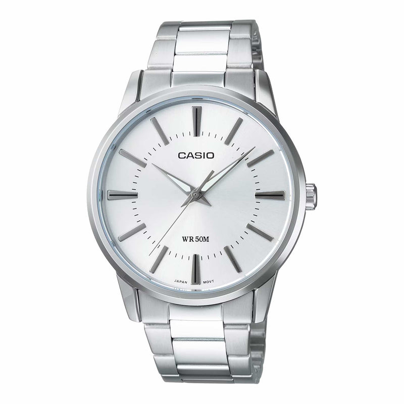 Casio Standard Men's Silver Analogue Watch