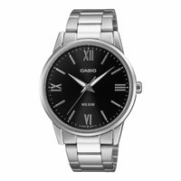 Casio Standard Men's Silver Black Analogue Watch