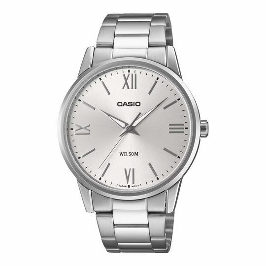 Casio Standard Men's Silver Analogue Watch