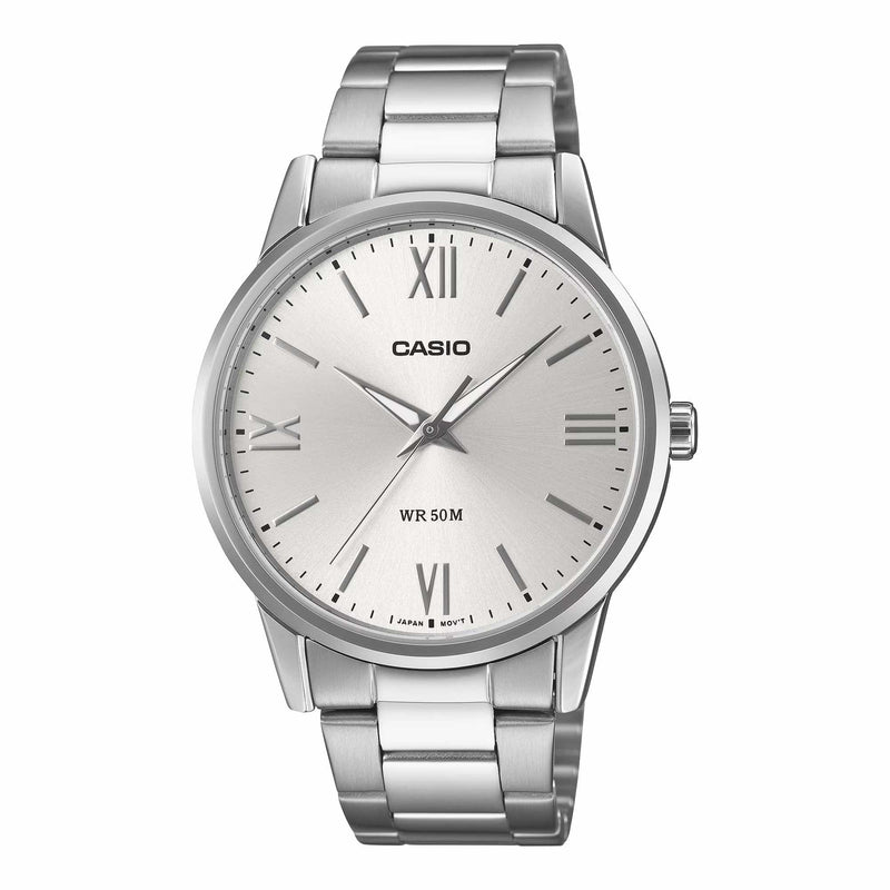 Casio Standard Men's Silver Analogue Watch