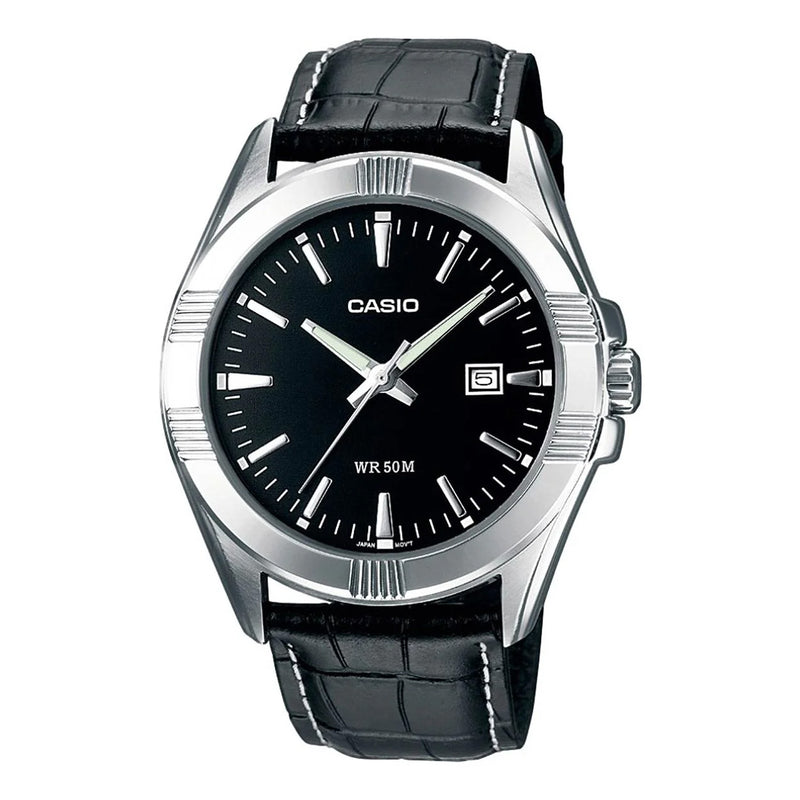 Casio Collection Men's Black Watch MTP-1308L-1AVDF