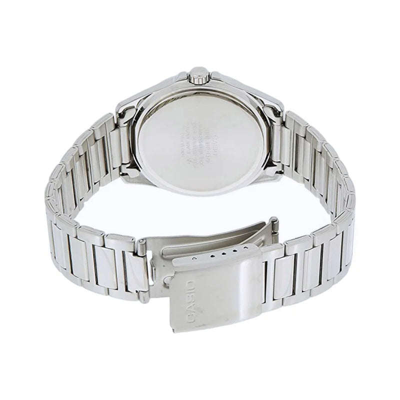 Casio Dress Day Date Men's Silver Watch