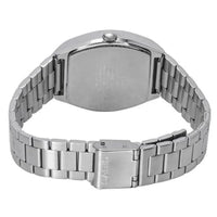 Casio Square Unisex Blue Silver Watch