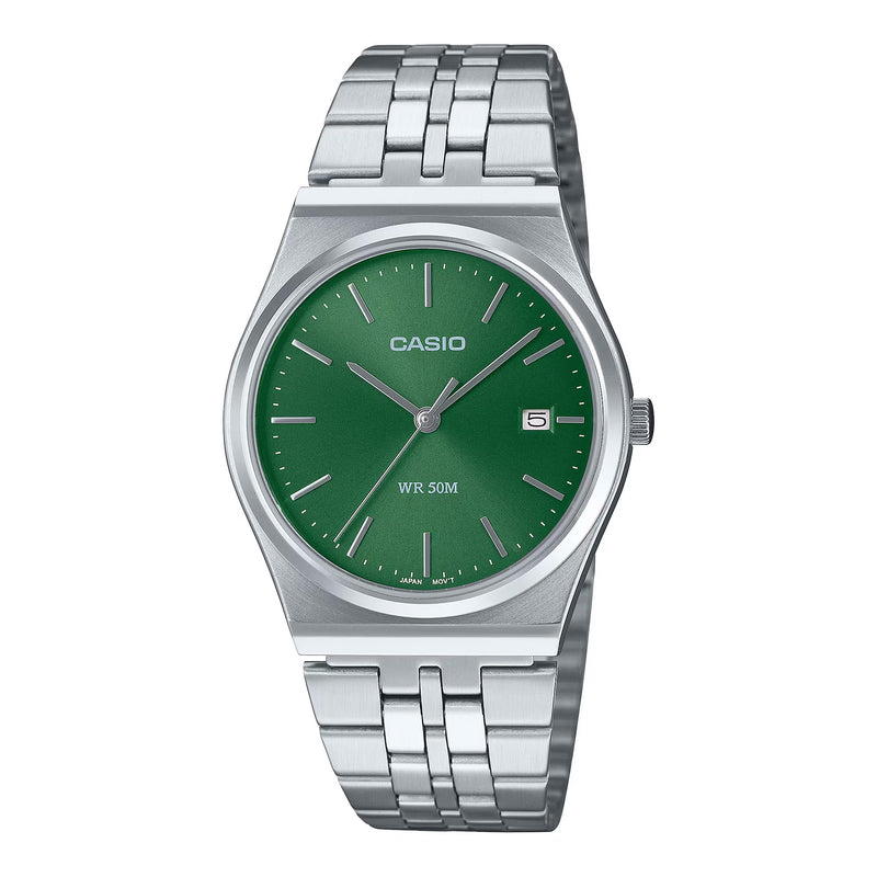 Casio Vintage Green Watch MTP-B145D-3AVDF