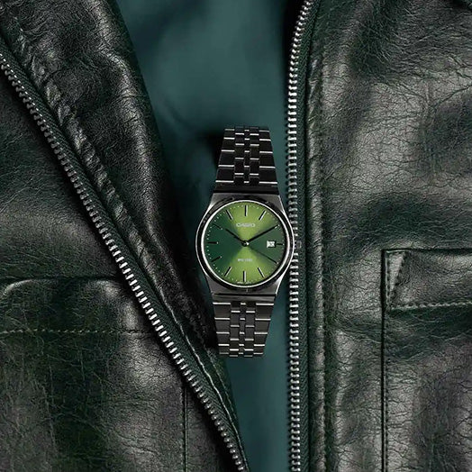 Casio Vintage Green Watch MTP-B145D-3AVDF