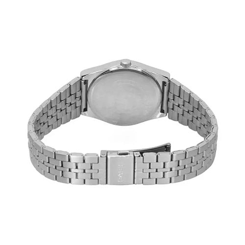 Casio Vintage Day Date Unisex Blue Silver Watch