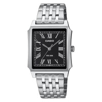 Casio Standard Unisex Black Silver Quartz Watch MTP-B190D-1BVDF