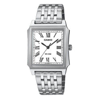 Casio Standard Unisex White Silver Quartz Watch MTP-B190D-7BVDF