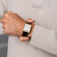 Casio Timeless Classic Men's Gold Leather Watch