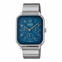 Casio Multi Dial Men's Blue Analogue Square Watch
