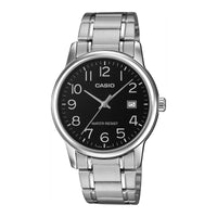 Casio Classic Men's Black Analogue Watch MTP-V002D-1BUDF