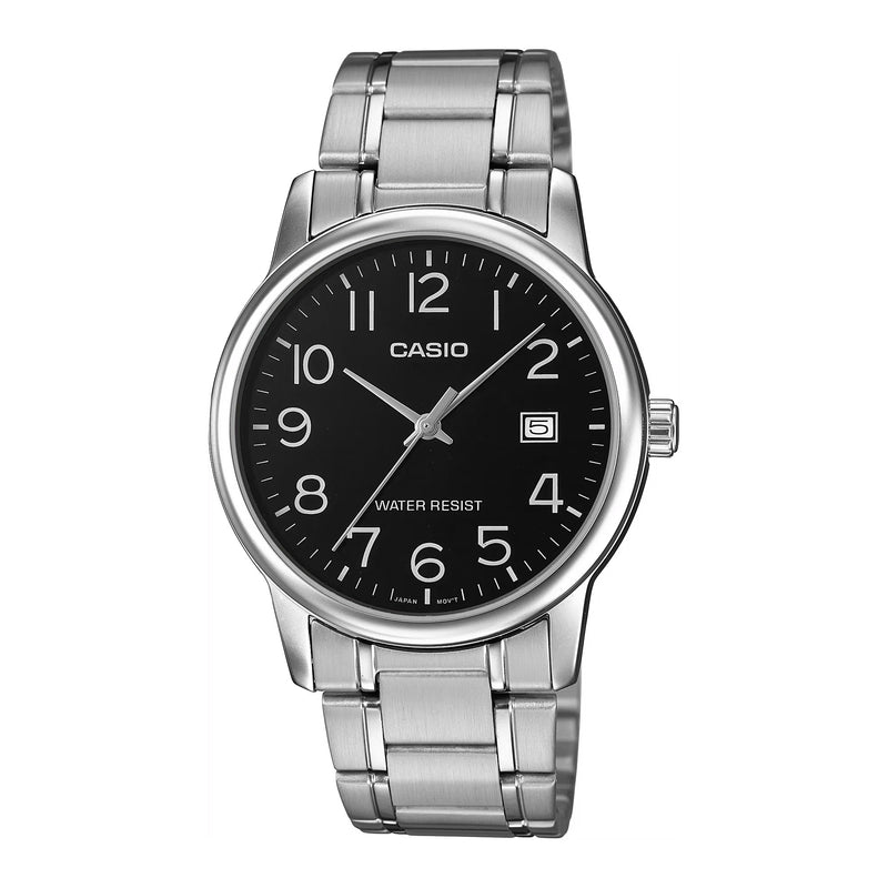 Casio Classic Men's Black Analogue Watch MTP-V002D-1BUDF