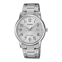 Casio Classic Men's Silver Analogue Watch MTP-V002D-7BUDF