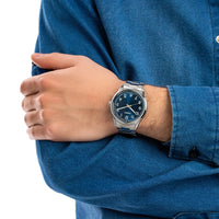 Casio Classic Men's Blue Analogue Watch MTP-V005D-2B4UDF