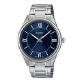 Casio Men's Blue Silver Watch
