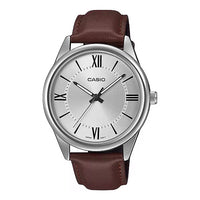 Casio Classic Men's Brown Leather Analogue Watch MTP-V005L-7B5UDF