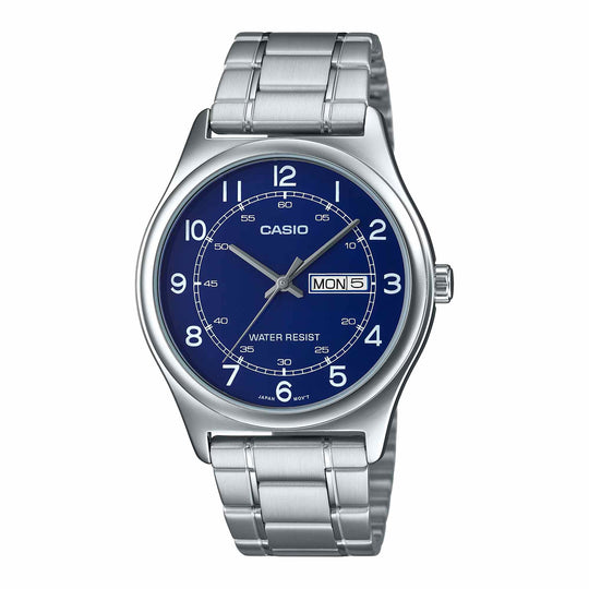 Casio Day Date Men's Blue Analogue Watch