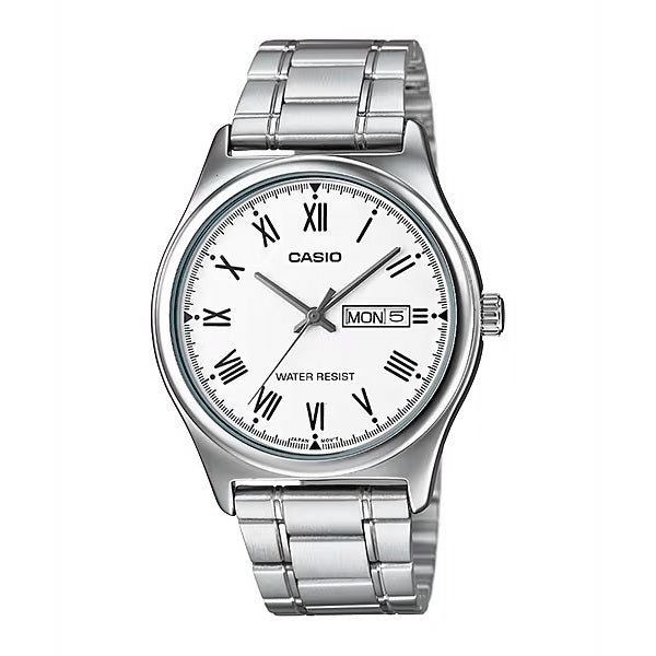 Casio Unisex Silver Watch MTP-V006D-7BUDF