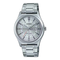 Casio Classic Day Date Men's Silver Analogue Watch