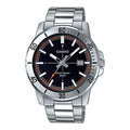 Casio Enticer Link Bracelet Men's Black Watch