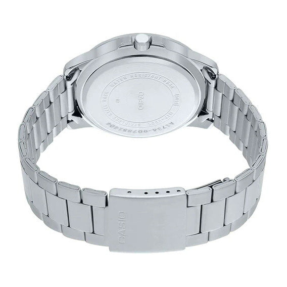 Casio Enticer Link Bracelet Men's Black Watch