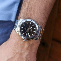 Casio Enticer Link Bracelet Men's Black Watch