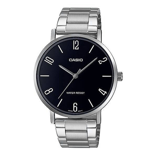 Casio Dress Men's Black Analog Watch