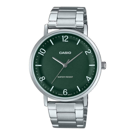 Casio Minimalistic Men's Green Watch