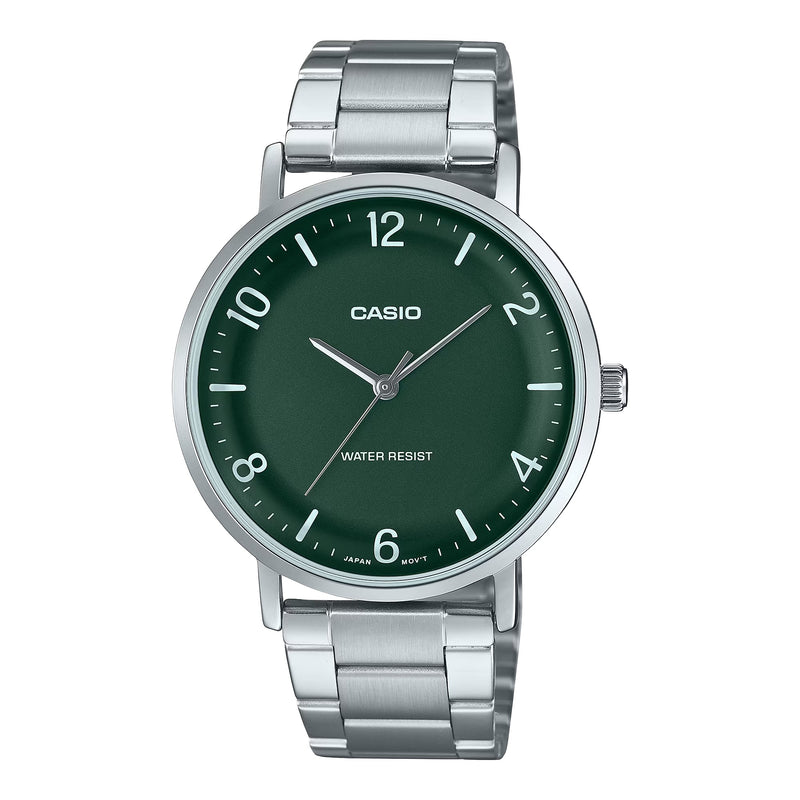 Casio Minimalistic Men's Green Watch