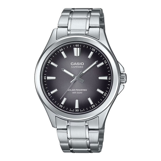 Casio Solar Men's Black Gradient Watch
