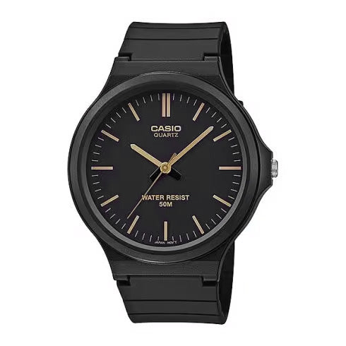 Casio Standard Men's Black Analogue Watch MW-240-1E2VDF