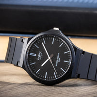 Casio Standard Men's Black Analogue Watch MW-240-1EVDF