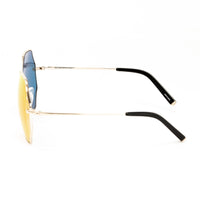 Matthew Williamson x Linda Farrow Gold Octagonal Sunglasses MW102C4SUN