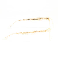 Matthew Williamson x Linda Farrow Marbled Yellow Eyeglasses MW118C2OPT