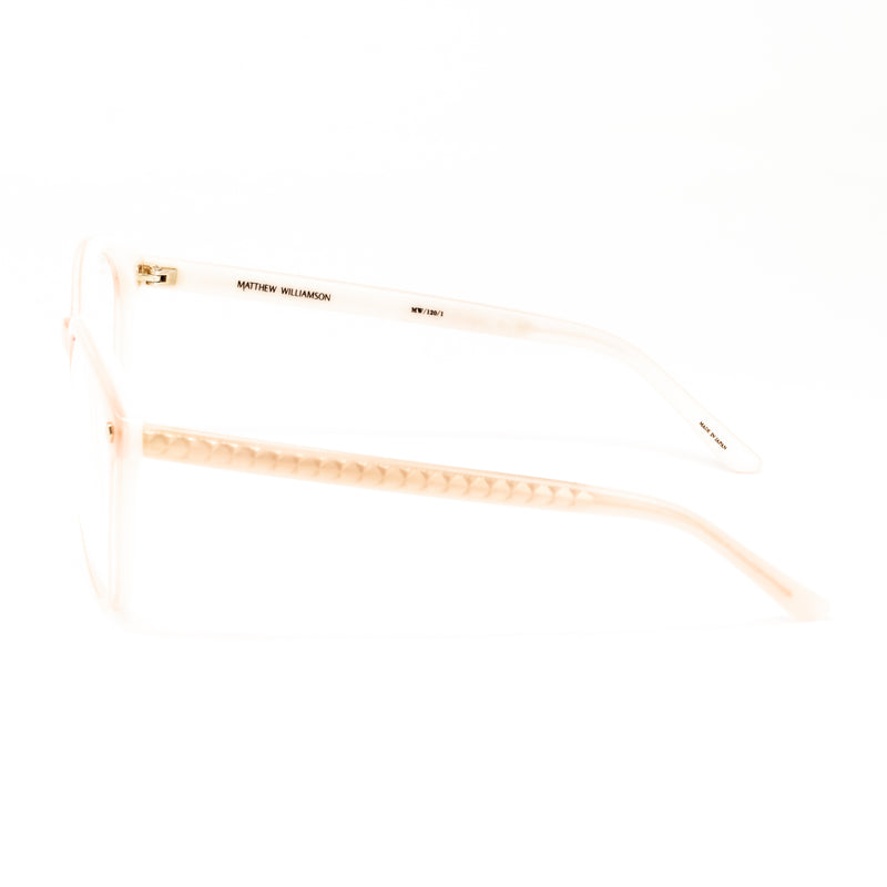 Matthew Williamson x Linda Farrow Pink Eyeglasses MW120C1OPT