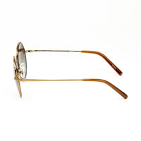 Matthew Williamson x Linda Farrow Gold Round Sunglasses MW121C4SUN