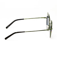 Matthew Williamson x Linda Farrow Green Cat-eye Sunglasses MW122C16SUN