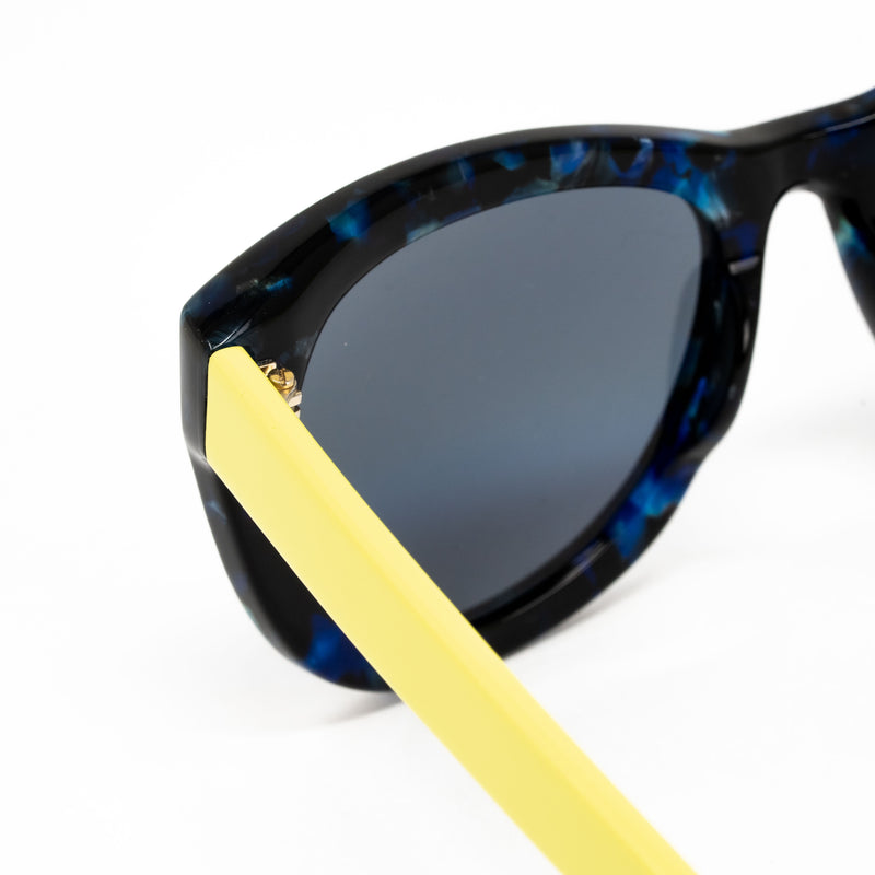Matthew Williamson x Linda Farrow BlueMarbled Sunglasses MW137C4SUN