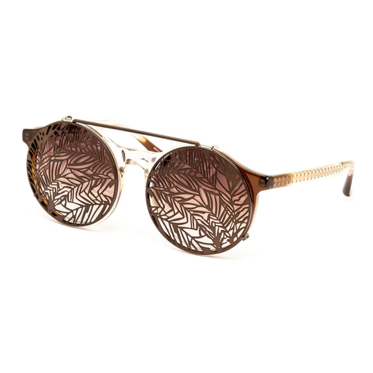 Matthew Williamson x Linda Farrow Caramel Sunglasses MW139C5SUN