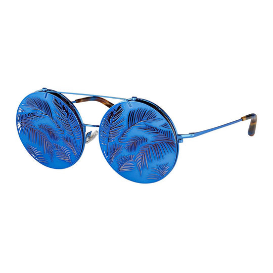 Matthew Williamson x Linda Farrow Blue Sunglasses MW142C4SUN