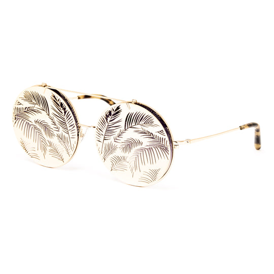 Matthew Williamson x Linda Farrow Gold Sunglasses MW142C6SUN