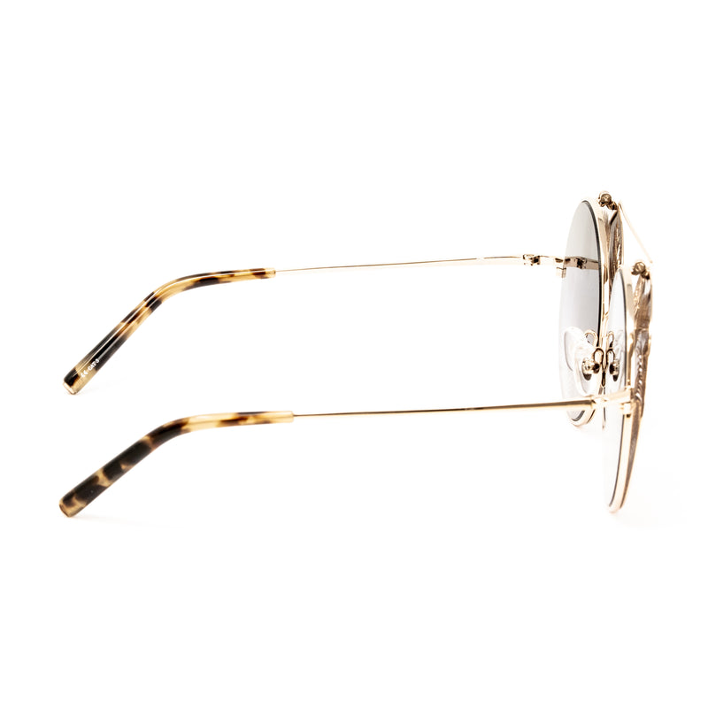 Matthew Williamson x Linda Farrow Gold Sunglasses MW142C6SUN