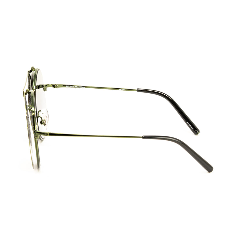 Matthew Williamson x Linda Farrow Green Sunglasses MW142C7SUN