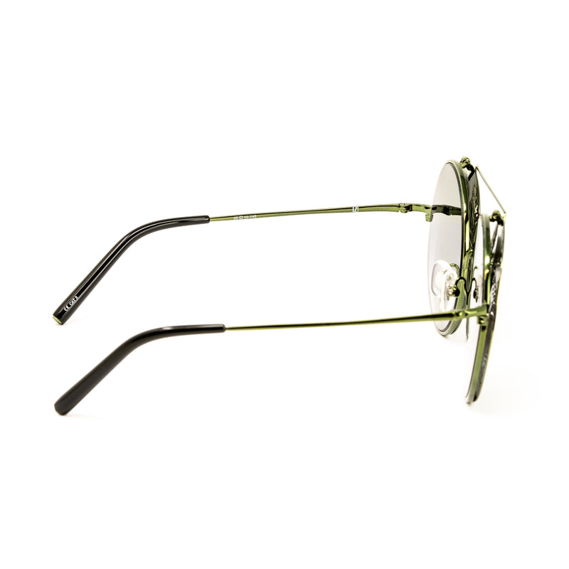 Matthew Williamson x Linda Farrow Green Sunglasses MW142C7SUN